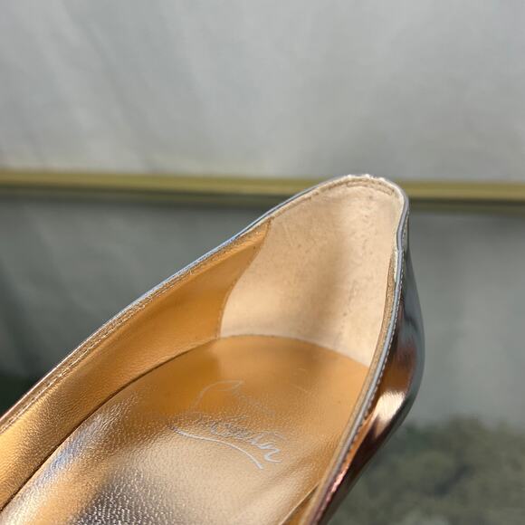 CHRISTIAN LOUBOUTIN Kate 100 Pink Blue Ombre Speechio Degrade Pumps - Picture 7 of 10